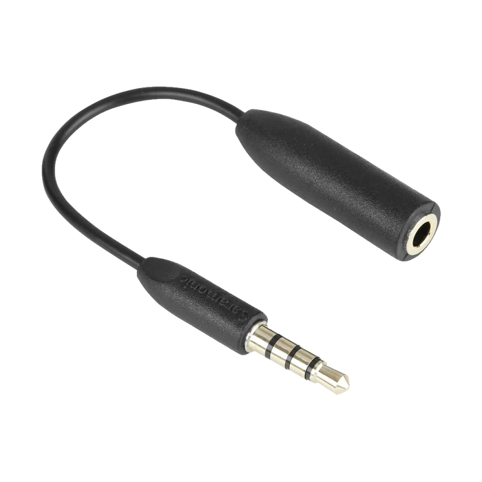 Saramonic SR-UC201 3.5mm TRS Female to 3.5mm TRRS Male Adapter Cable for Smartphones (7.6cm)
