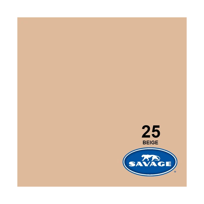 Savage Background Paper Beige 25 (1.35m x 11m)