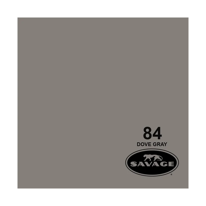 Savage Background Paper Dove Gray 84 (1.35m x 11m)