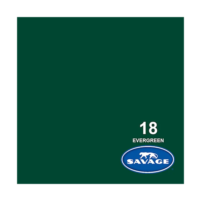 Savage Background Paper Evergreen 18 (1.35m x 11m)