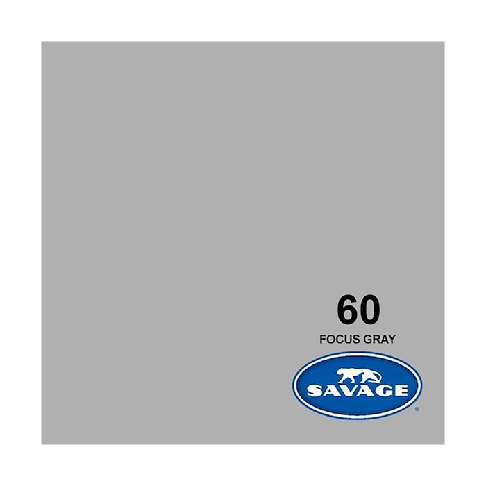 Savage Background Paper Focus Gray 60 (2.18m x 11m)