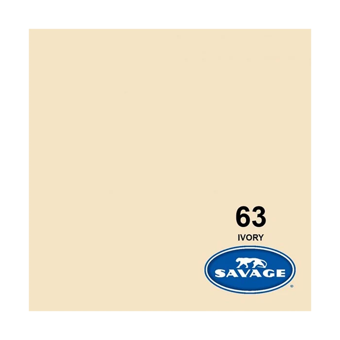 Savage Background Paper Ivory 63 (2.18m x 11m)