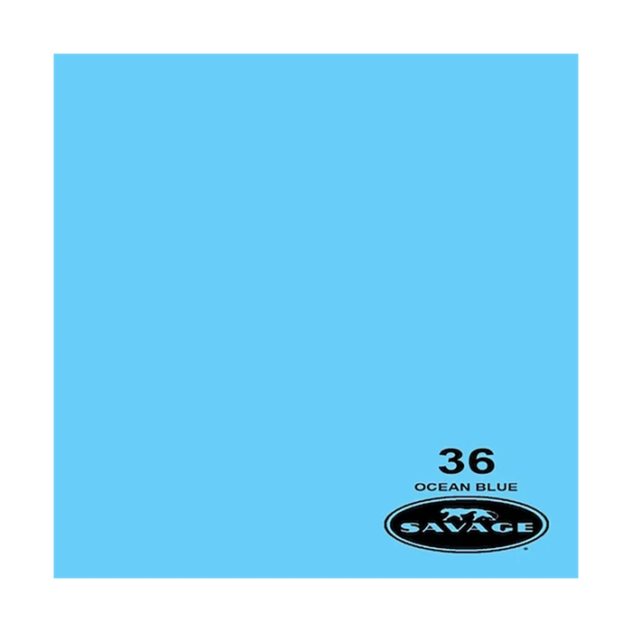 Savage Background Paper Ocean Blue 36 (2.72m x 11m)