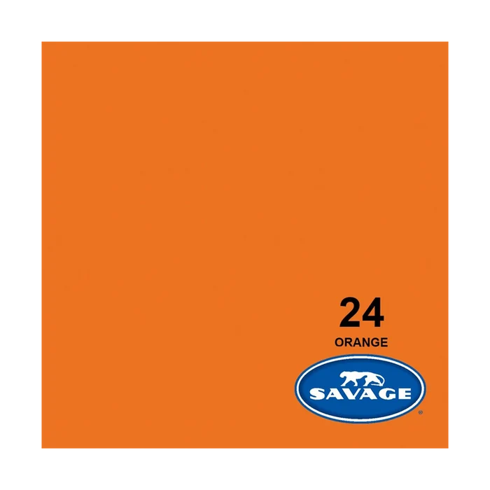 Savage Background Paper Orange 24 (2.18m x 11m)