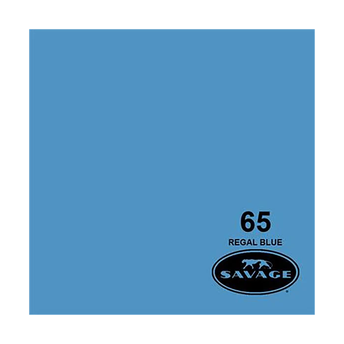 Savage Background Paper Regal Blue 65 (2.18m x 11m)