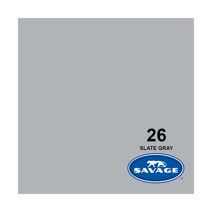 Savage Background Paper Slate Gray 26 (2.18m x 11m)