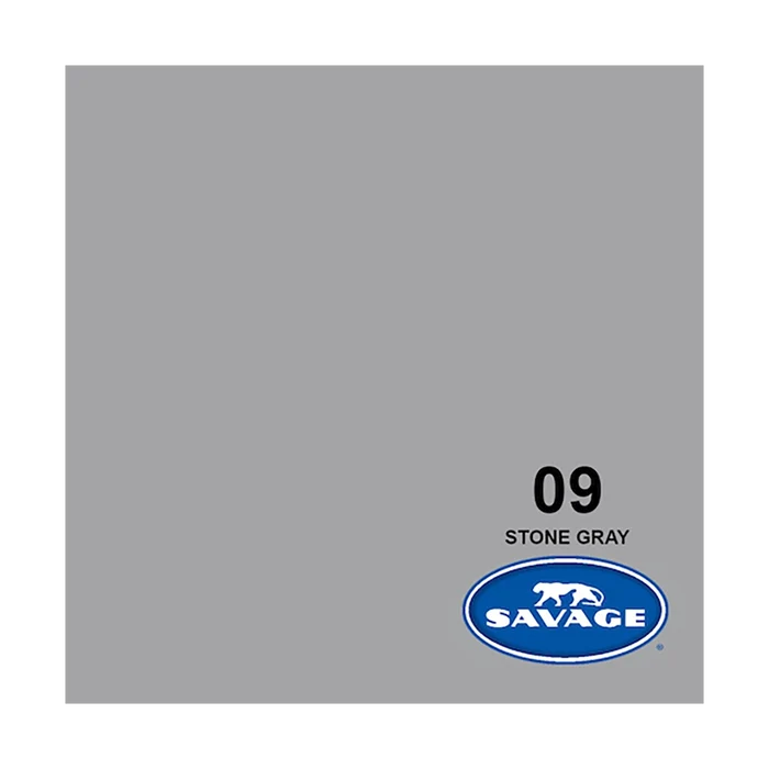 Savage Background Paper Stone Gray 09 (2.72m x 11m)