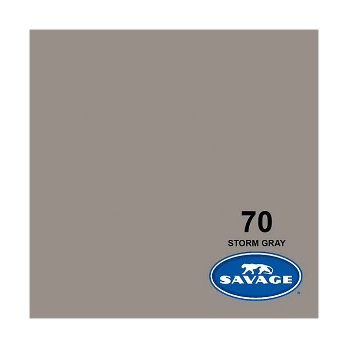Savage Background Paper Storm Gray 70 (2.72m x 11m)