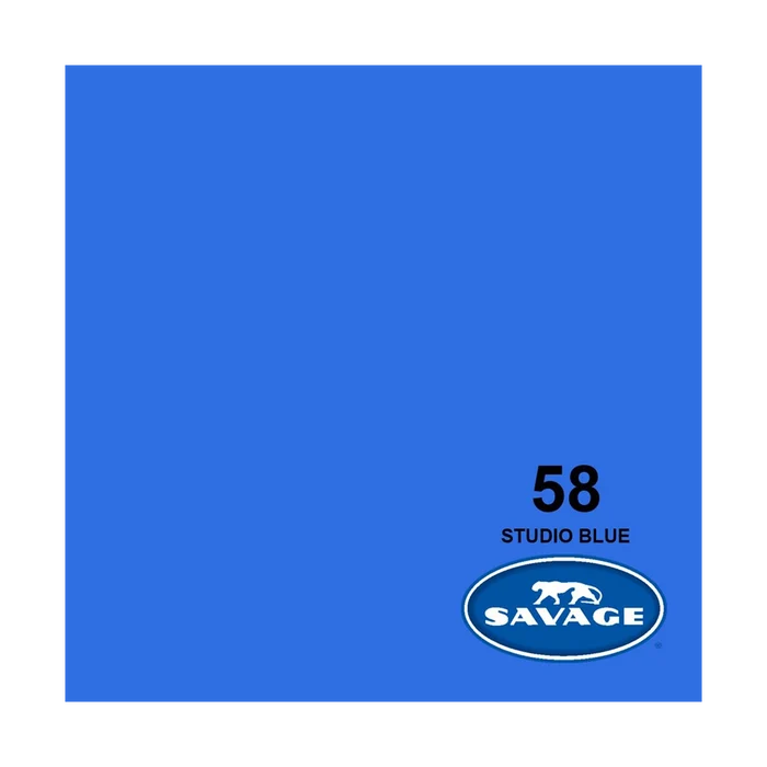 Savage Background Paper Studio Blue 58 (2.72m x 11m)