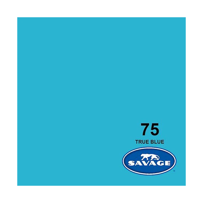 Savage Background Paper True Blue 75 (2.18m x 11m)