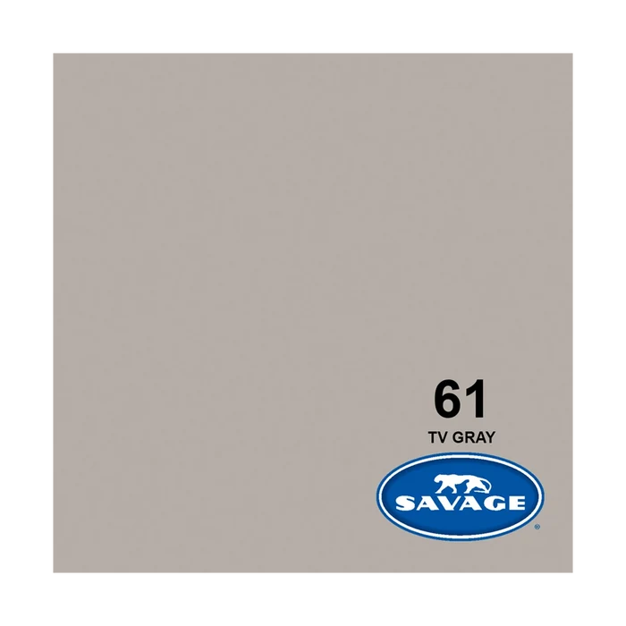 Savage Background Paper TV Gray 61 (1.35m x 11m)