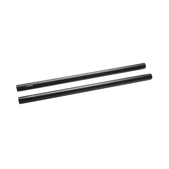 SmallRig 15mm Aluminum Rod (Pair, Black, 30cm)