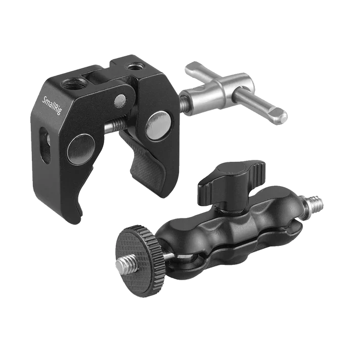 SmallRig 2164 Multifunctional Crab Clamp with 3.5" Ball Head Arm
