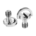 SmallRig 838 Quick Release Camera Screw with D-Ring (1/4"-20, Pair)