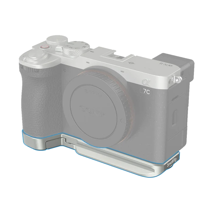 SmallRig Bottom Mount Plate for Sony a7C II and a7CR (Silver)