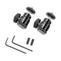 SmallRig Camera Hot Shoe Mount with 1/4"-20 Screw Ball Head (2-Pack)
