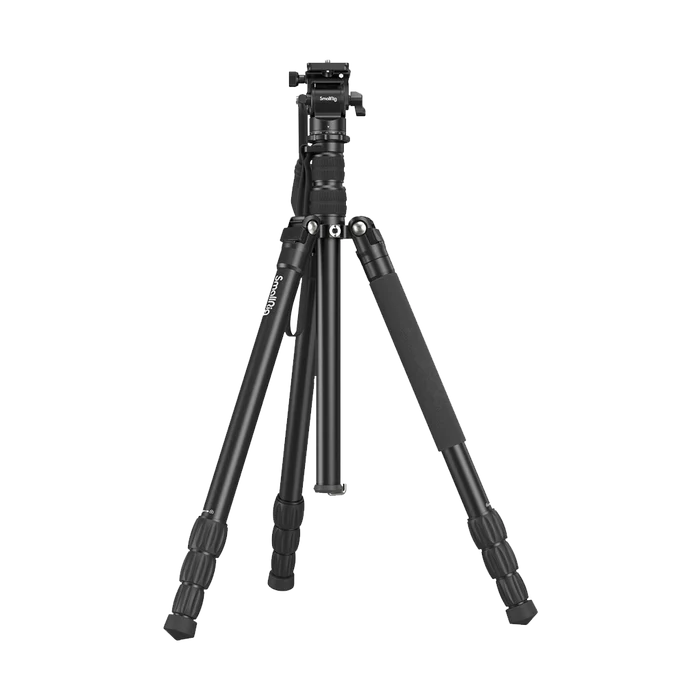 SmallRig CT180 Video Tripod with Mini Fluid Head Kit V2