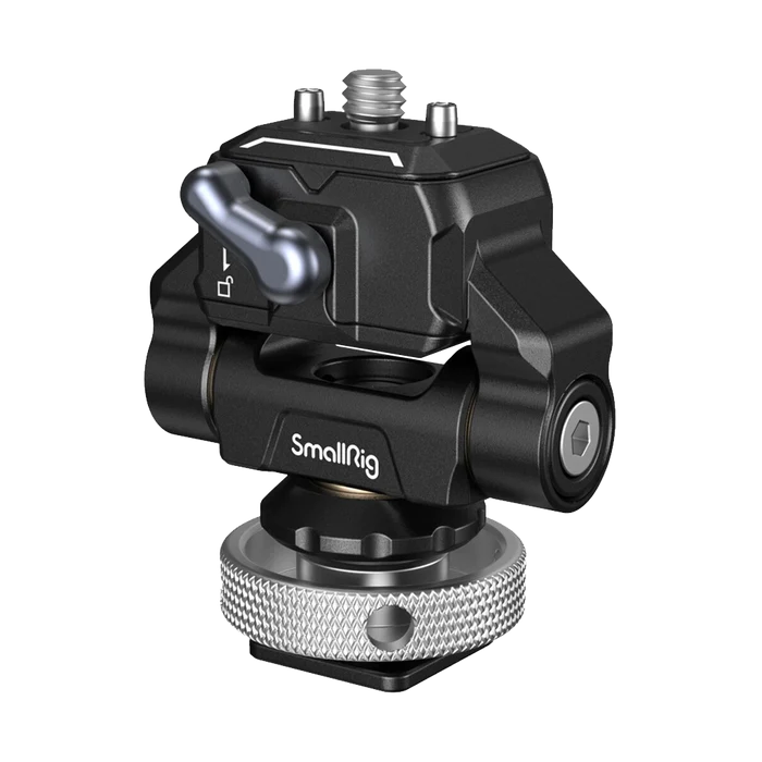 SmallRig Drop-In HawkLock Mini Quick Release Monitor Mount with Cold Shoe