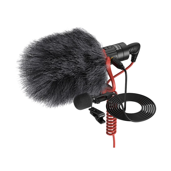 SmallRig Forevala S20 On-Camera Shotgun/Lavalier Microphone