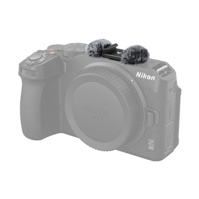SmallRig Fuzzy Windbuster with Shoe Mount for Nikon Z30