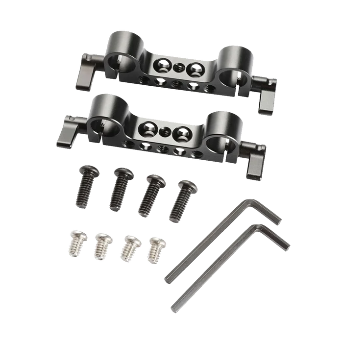 SmallRig Lightweight 15mm Rod Block (2-Pack)