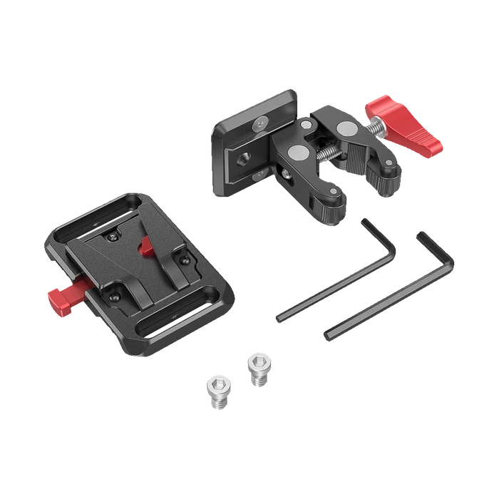 SmallRig Mini V-Lock Battery Plate with Claw-Shaped Clamp