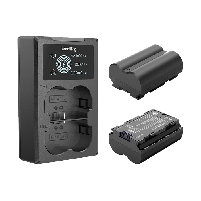 SmallRig NP-W235 2-Battery Kit with Dual Charger