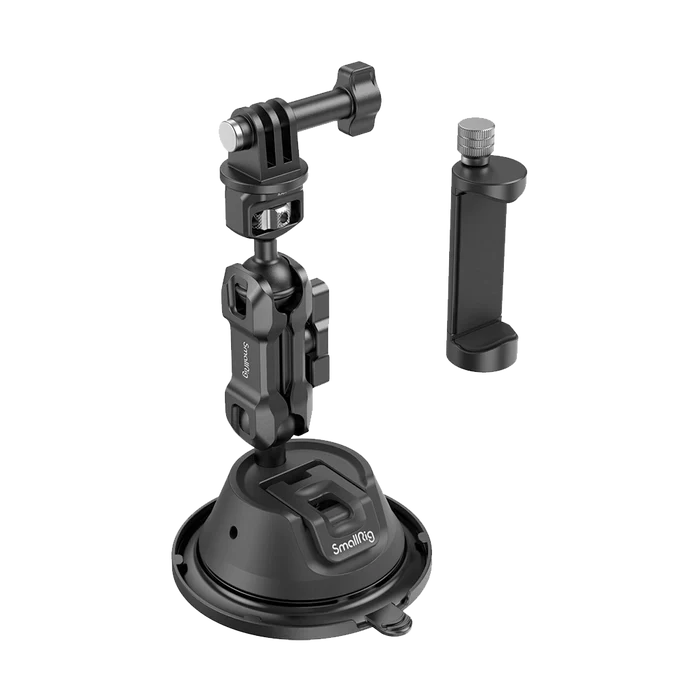 SmallRig SC-1K Portable Suction Cup Mount Kit for Action Cameras and Smartphones