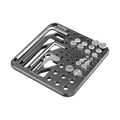 SmallRig Screw and Allen Wrench Storage Plate Kit
