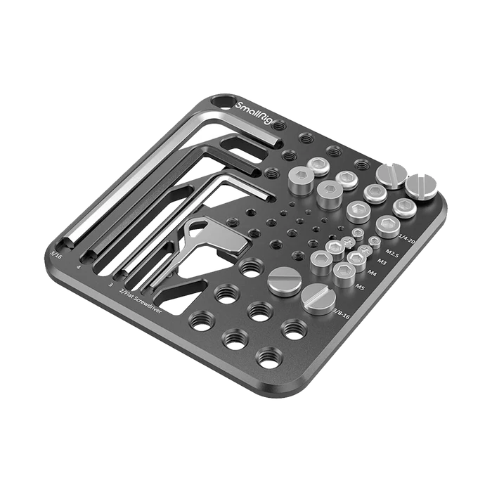 SmallRig Screw and Allen Wrench Storage Plate Kit