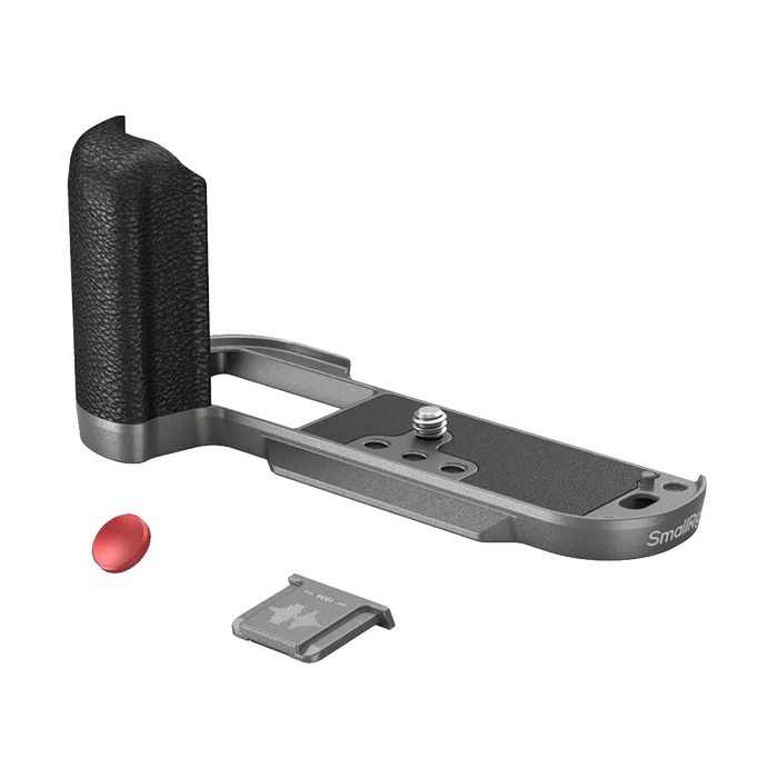 SmallRig Silicone L-Shape Grip for Fujifilm X-T50 (Charcoal Silver)