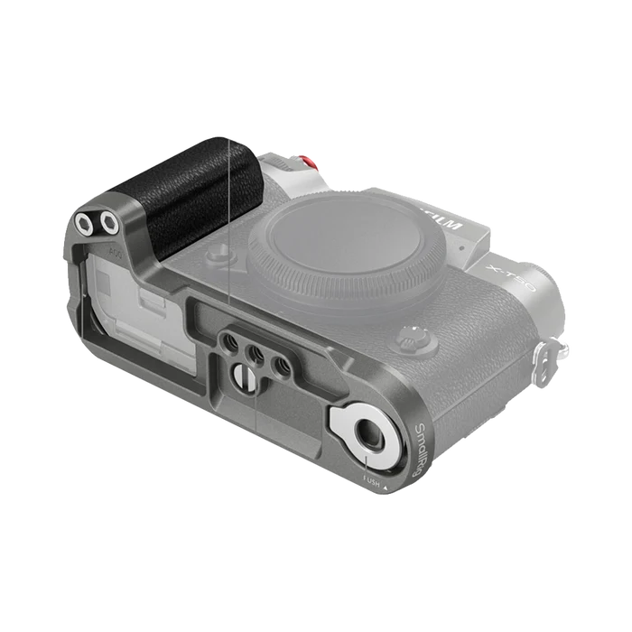 SmallRig Silicone L-Shape Grip for Fujifilm X-T50 (Charcoal Silver)