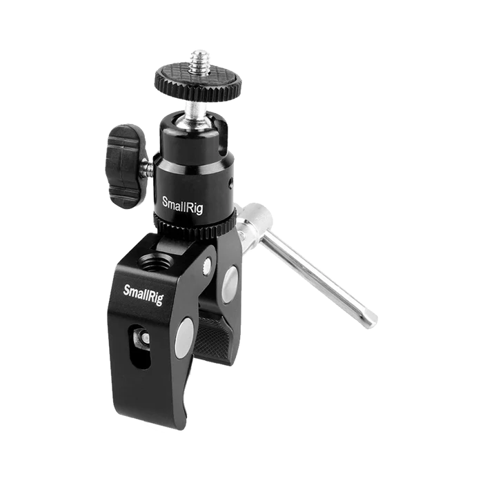 SmallRig Super Clamp Mount with 1/4" Screw Ball Head Mount