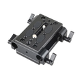 SmallRig Tripod Mounting Kit with 2 x Plates and 2 x 15mm Rod Clamps