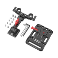 SmallRig V-Lock Battery Plate with 15mm Rod Clamp and Adjustable Arm