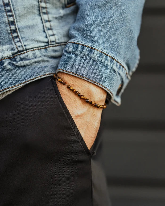 tigers eye 4mm bracelet