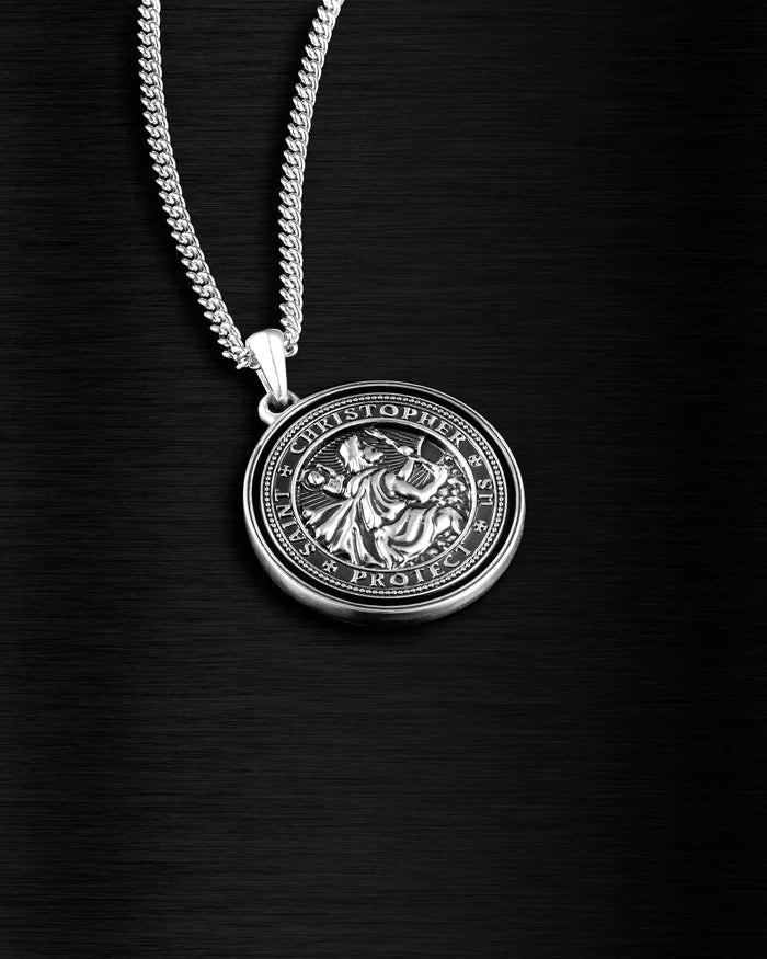 St Christopher Pendant For men
