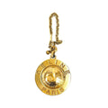 CELINE Starball Keychain Gold Old Celine vintage g4ghcd