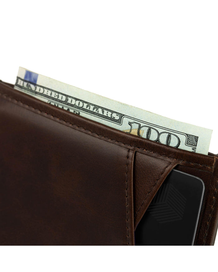Mens Cardholder wallet brown