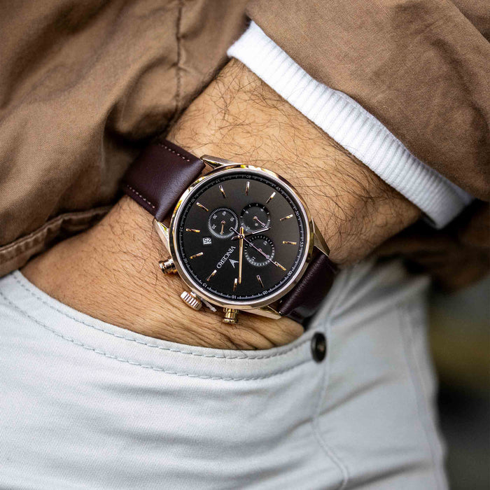 Wrist Pocket shot rose gold