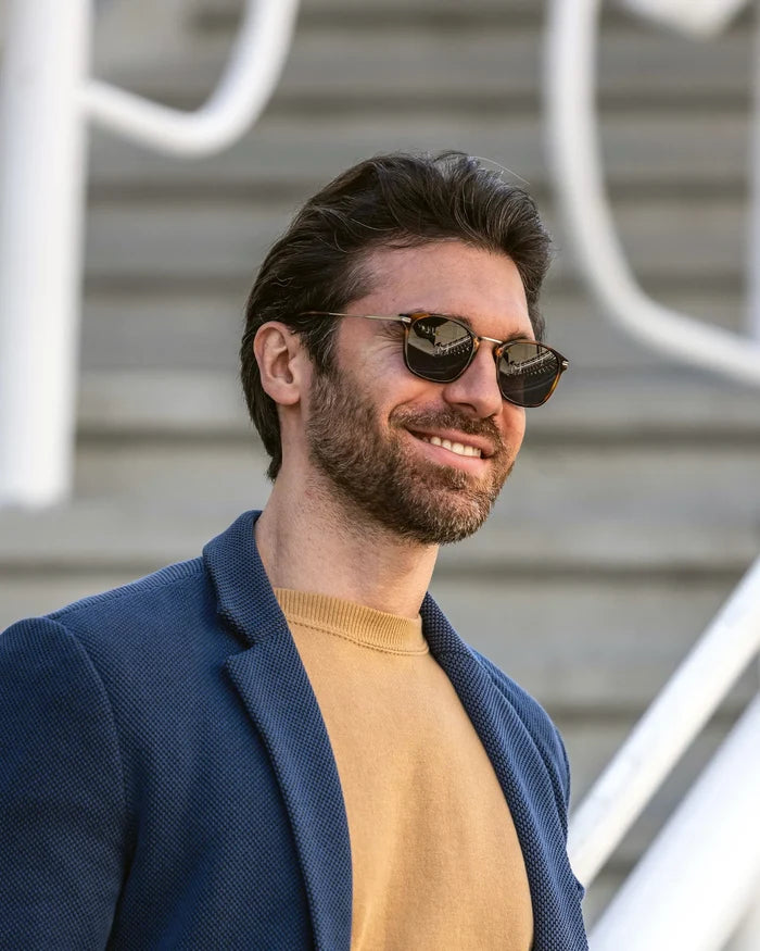 Mens Oliver Acetate & Stainless Steel Sunglasses