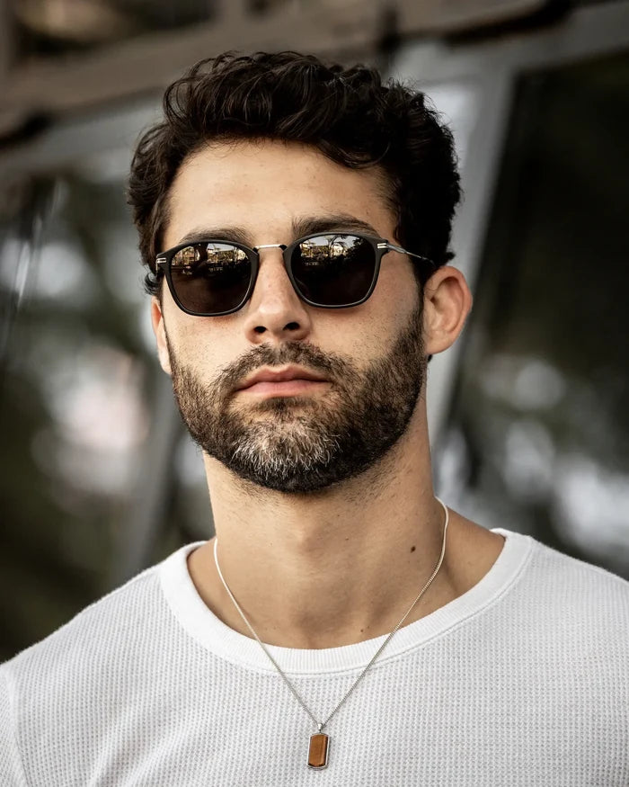 Vincero Mens Stone Acetate Sunnies