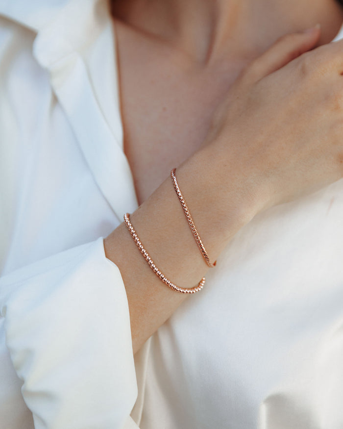 Rose gold Serpentine women's bracelet