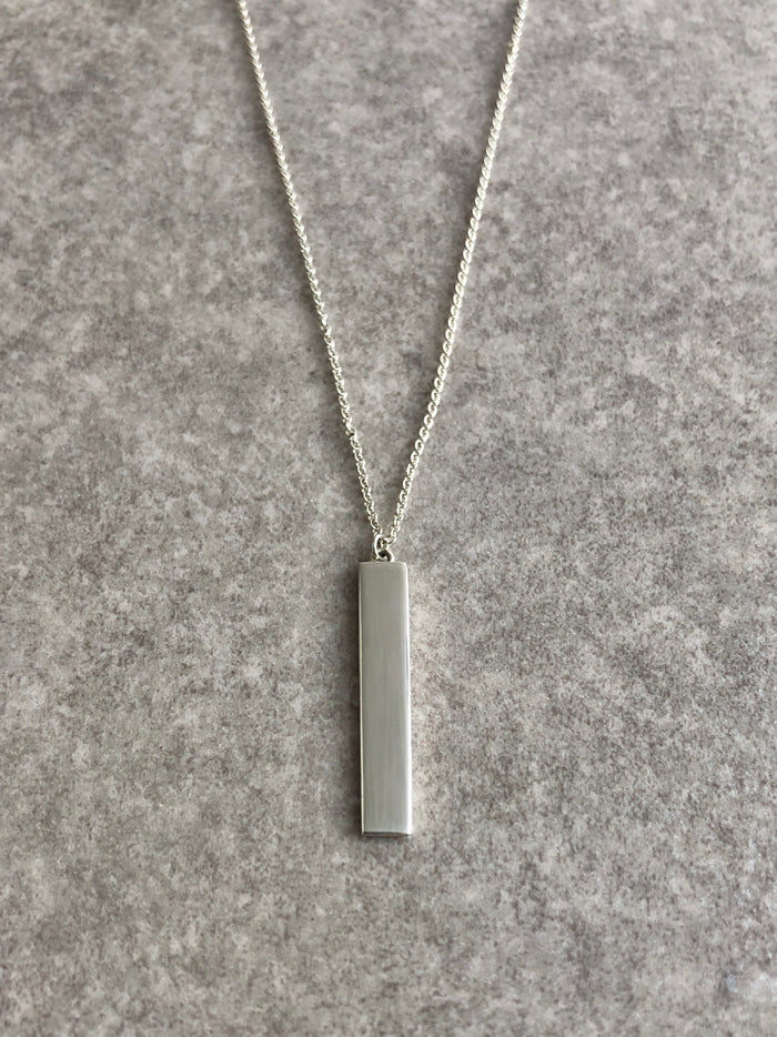Tiffany & Co. Logo SILVER925 Necklace Silver Vintage ex6rc7