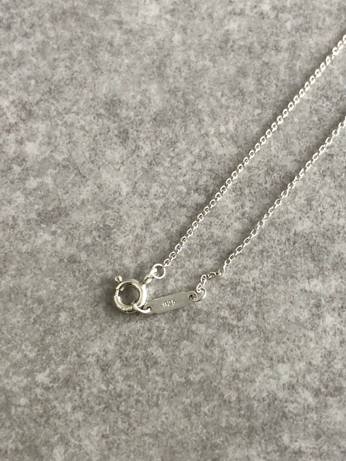 Tiffany & Co. Logo SILVER925 Necklace Silver Vintage ex6rc7