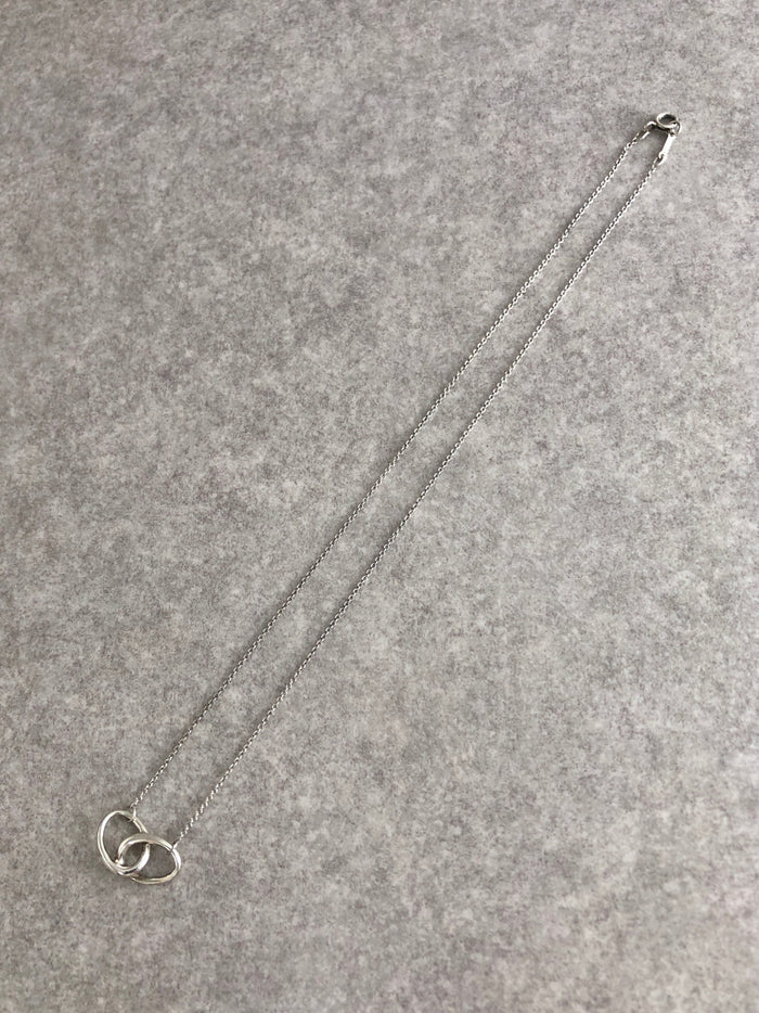 Tiffany & Co. SILVER925 Necklace Silver Vintage vxbiip