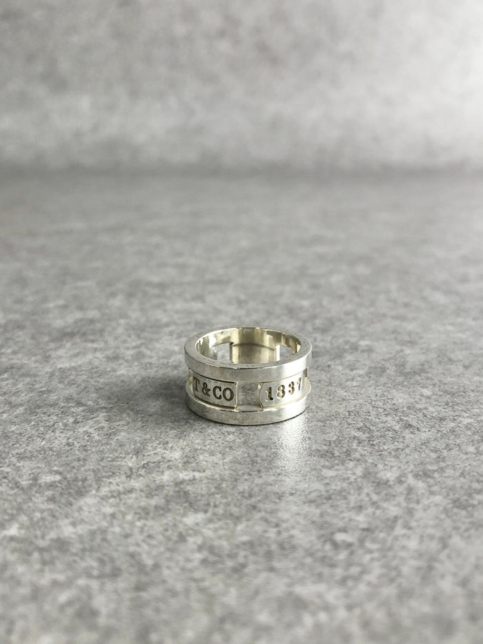 Tiffany & Co. SILVER925 Ring Silver Vintage 8apvhx