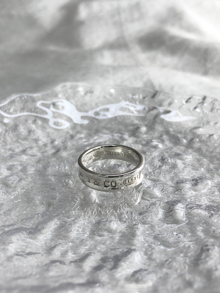 Tiffany & Co. SILVER925 Ring Silver Vintage j43icd