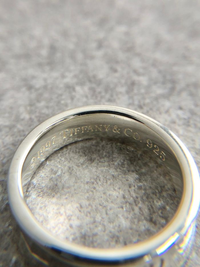 Tiffany & Co. SILVER925 Ring Silver Vintage j43icd
