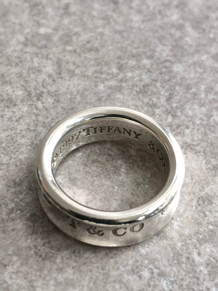 Tiffany & Co. SILVER925 Ring Silver Vintage mg74vu